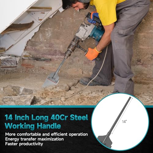 SDS-Max Shank 6 Inch Floor Scraper Chisel Bit SDS-Max Shank