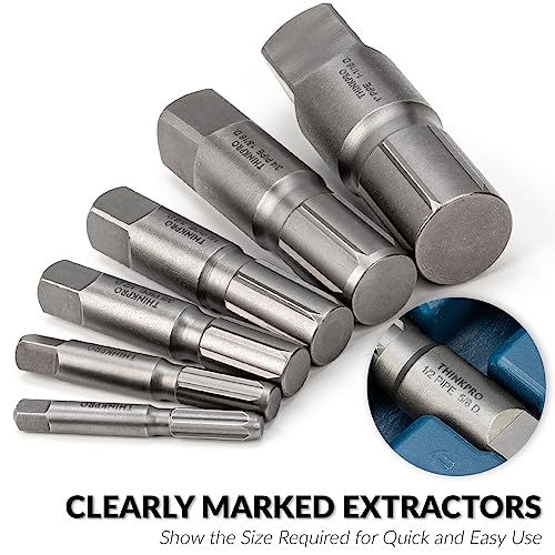 6-Piece Pipe Extractor Set 6-piece Pipe Extractor Set