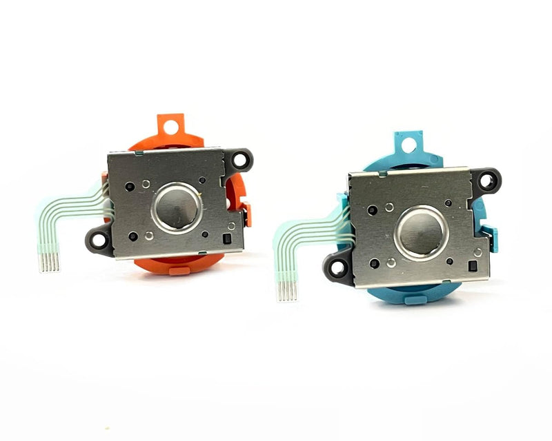 ElecGear 2x Joystick Replacement for Switch 2 Joy-Con 2 Controllers, Analog Left and Right Sticks with Repair Tools, Direct Replacement Part without Desoldering with Solder Braid