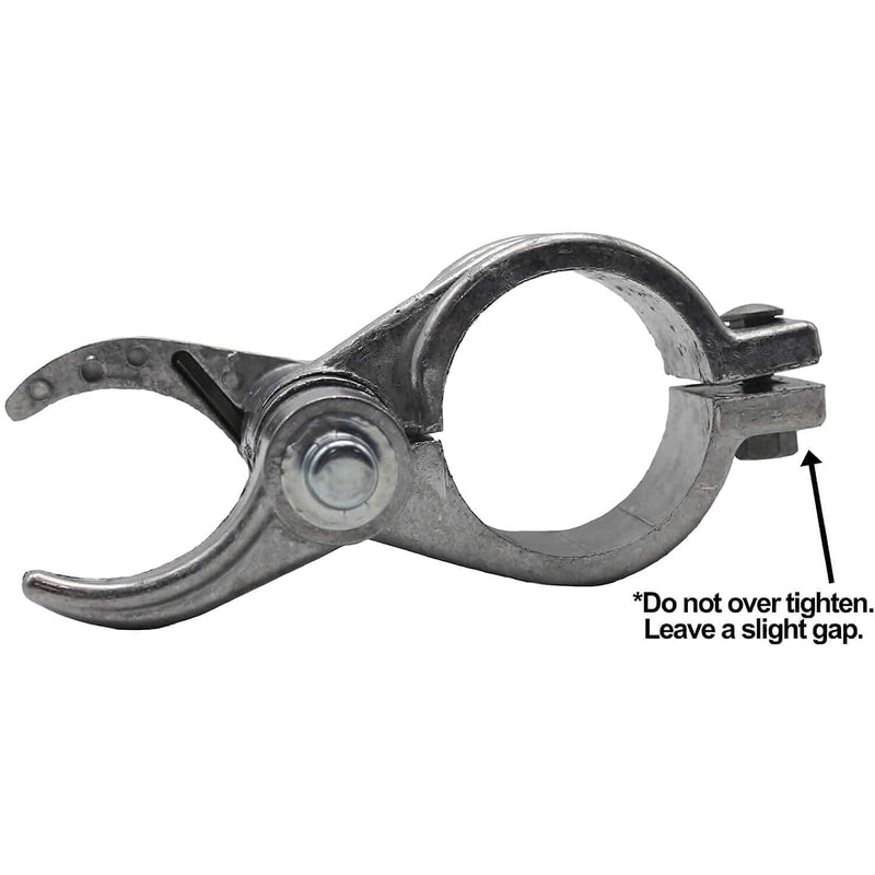 2-3/8" (2-1/2") x 1-3/8" Durable Chain Link Spring Loaded Gate Closer. 2-3/8"X 1-3/8"