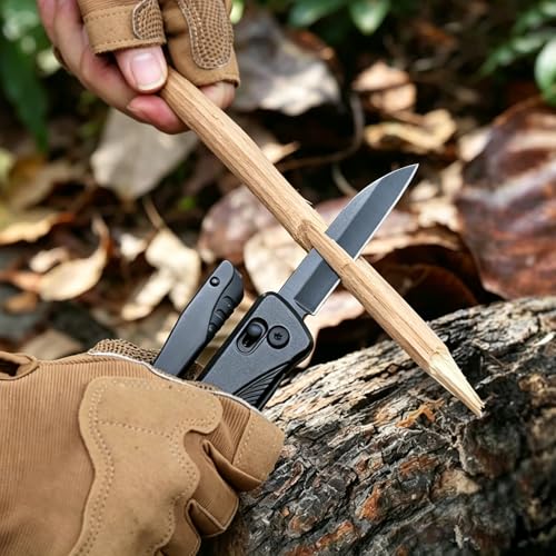 RoverTac 19-in-1 Multi-Tool Axe with Knife, Hammer, Saw, Screwdrivers, Bottle Opener, Nylon Sheath, Camping Tool Survival Gear, Gifts for Men, Dad Gifts, Husband Christmas Stocking Stuffers Black
