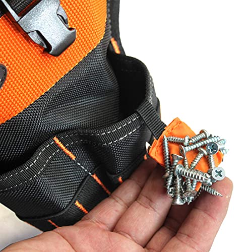 MELOOTUGH Impact Driver Holster Drill Holster for Tools and Drill bits + Small Technician's Pouch, Min Electrical Tool Holder