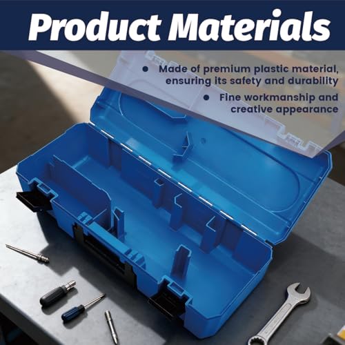 Tool Box Carry Case for Hot Air Plastic Welder, Lockable Storage Toolbox Hard Plastic Empty Case