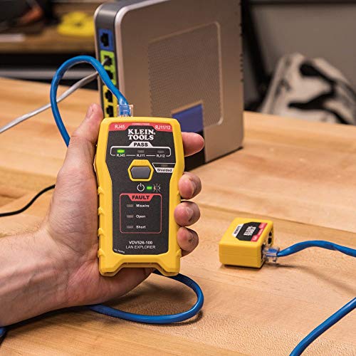 Klein Tools Network Cable Tester and Crimper Bundle