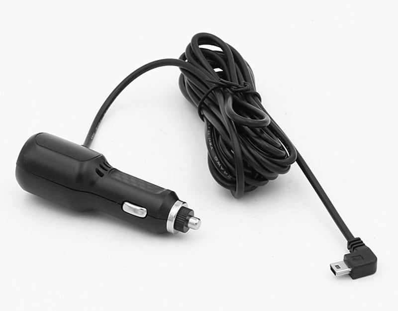 Car Charger Charging Cable Vehicle Power Cable Compatible for CARRVAS,Xgody J727,AROVA,AZDOME M550,Pruveeo D90-4CH,Magellan Roadmate,Garmin Dezl GPS Navigation Power Cord Supply
