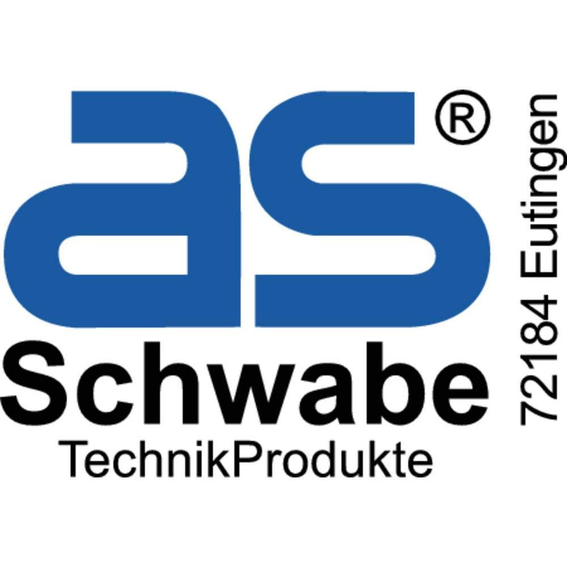 as - Schwabe 70867 Hob Connection Cable - 1.5 m H05VV-F 5G2.5 - White | Plastic sheathed cable with 50 mm coated on both sides with ferrules - 400 V, 16 A cable for indoor use - IP20