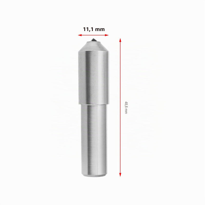 OTOTEC 2 x Dressing Pin with Single Point Grinding Wheel 48.8 x 11.1 mm Diamond Scraper Tool for Precise Dressing of Large Diameter Sanding Discs
