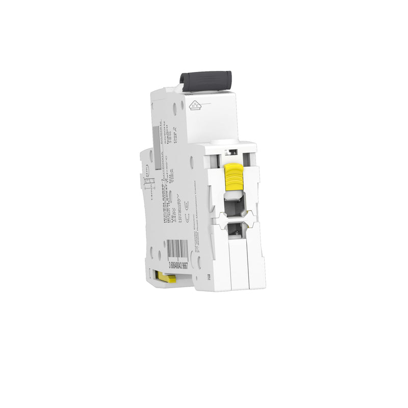 Schneider Electric Acti9 iC60N A9F03106 Circuit Breaker | 1-pin, 6A, B-characteristic, 6kA White 6 Amps
