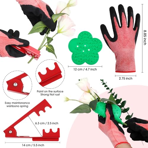 WILLBOND 121 Pcs Floral Arrangement Kit, Bouquet Accessories, Bright Color