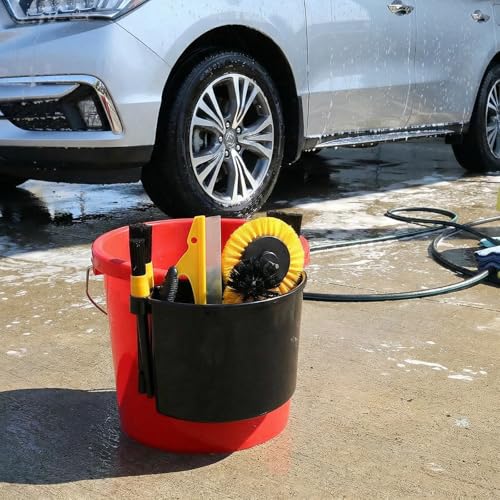 4 Pieces Detailing Bucket Organizer, Portable Bucket Tool Caddy