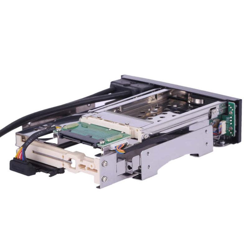 Dual Bay 3.5" + 2.5" Inch SATA III Hard Drive HDD & SSD Tray Caddy Internal Mobile Rack Enclosure Docking Station with USB 3.0 Port Hot Swap