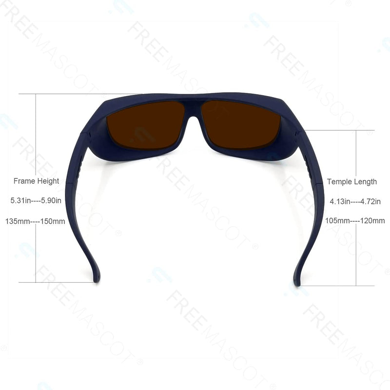 FreeMascot OD 6+ 190nm-550nm / 800nm-1700nm Wavelength Professional Laser Safety Glasses Eye Protective Glasses Style 5