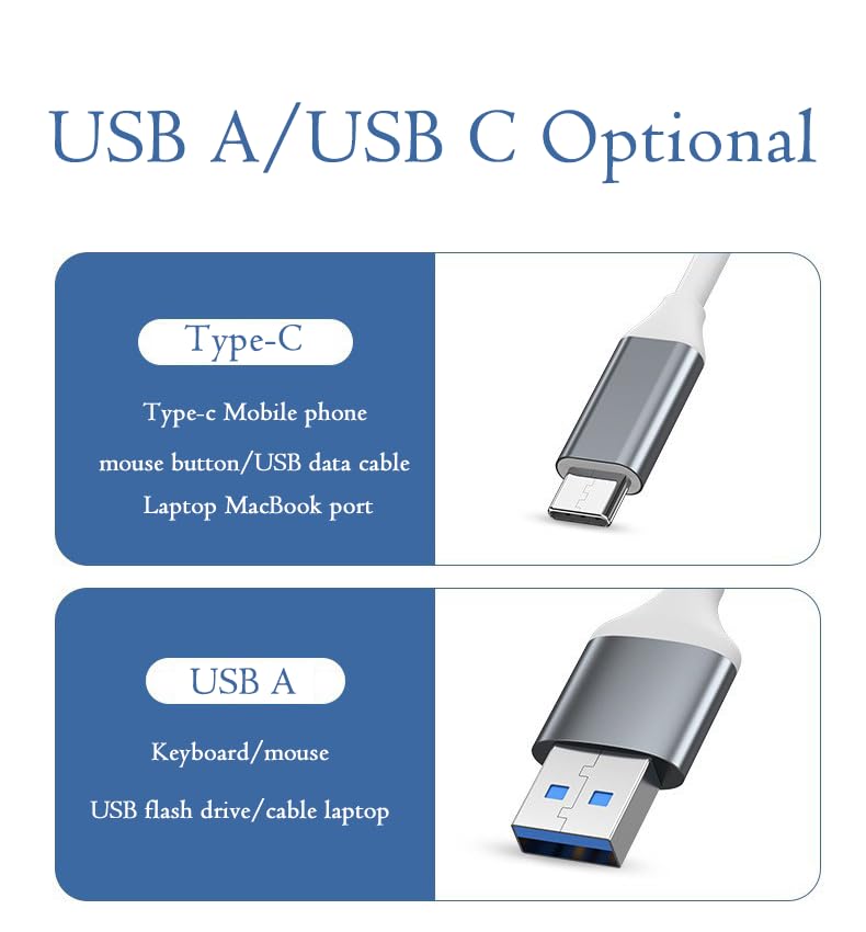 USB Hub 4 in 1, USB to USB 3.0 USB 2.0,4 Ports Portable USB Splitter, USB Docking Station Compatible with Laptop,PC, Phones… (USB_C HUB1) USB_C HUB1