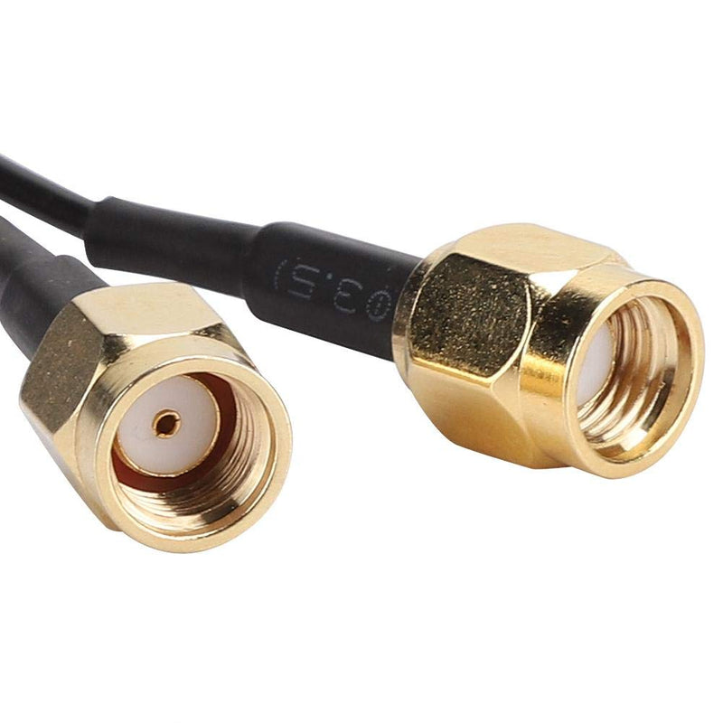8dBi 2.4GHz 5GHz Band Antenna RP SMA Connector Network Cards Extension Cord for Router