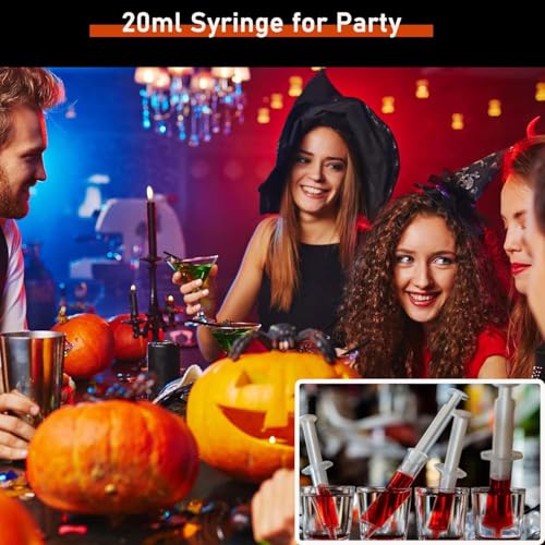 20 ml Syringes, Pack of 3, Plastic Syringes with Cap, Aseptic | geeignet für Labor, Tierfütterung, Klebstoffapplikation, Pflanzenbewässerung, präzise Dosierung und Abgabe, einzeln verpackt 20 ml 3.0