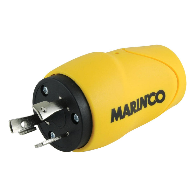 Marinco Shore Power Straight Adapters 30A 125V to 15 or 20A 125V