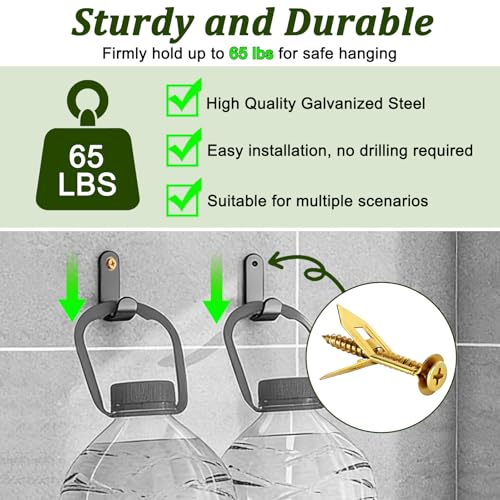 500 Pcs Self Drilling Drywall Anchors with Screws Kit 2 Sizes Sheetrock Anchors & 4 Sizes Zinc Expansion Screws Heavy Duty Drywall Anchor for Shelf, Mirror, Cabinet, No Drilling Required