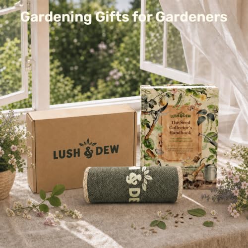 Lush&Dew Seed Saving Collecting Survival Kit, Garden Tools, Gardening Gifts Seed Saving & Collecting Kit