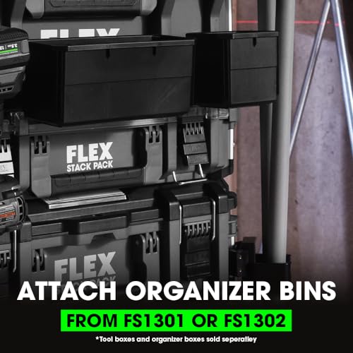 FLEX STACK PACK Storage System Front Tool Rack Rail - FS1603