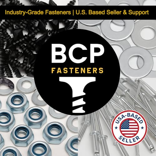BCP Fasteners 1/4-20 x 2-1/2" Flat Head Trailer Deck Screws, 100 Pack