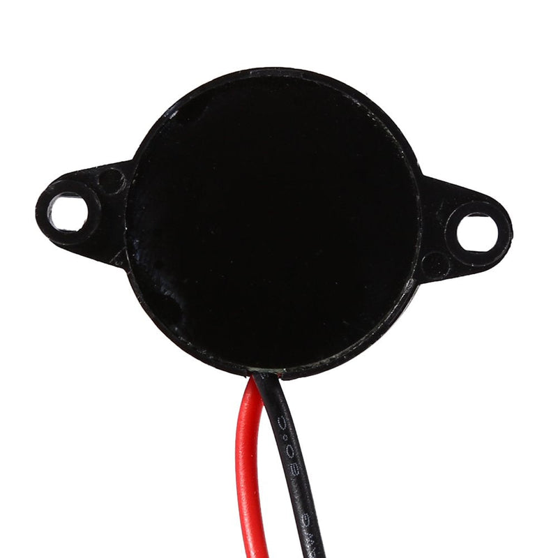 3-24V buzzer piezo electronic tone buzzer alarm continuous tone cable length 100mm diameter 23mm for computers, printers, photocopiers, alarm systems, electronic toys, vehicle electronics etc