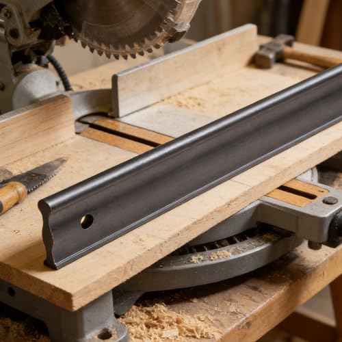 Anodized Aluminum Straight Edge Tool,36 Inch Metal Ruler for Checking Straightness on Surface Tops & Machinery, Precision Measuring Instrument for Marking, Scribing and Woodworking 36in