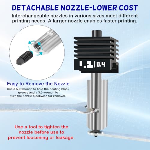 2pcs 0.4mm P2S X2D Hotend for Bambulab with 2pcs Silicone Cover