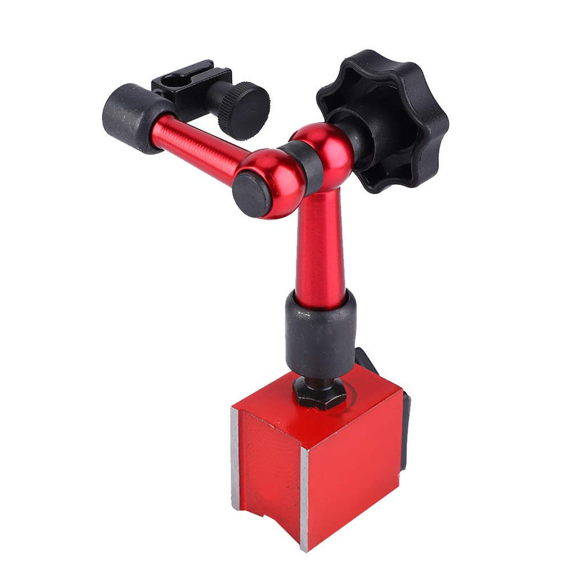 Magnetic stand for dial indicator, flexible brake disc dial indicator with magnetic holder, magnetic dial indicator base stand holder with magnetic base 0-0.8 mm precision 0.01 mm