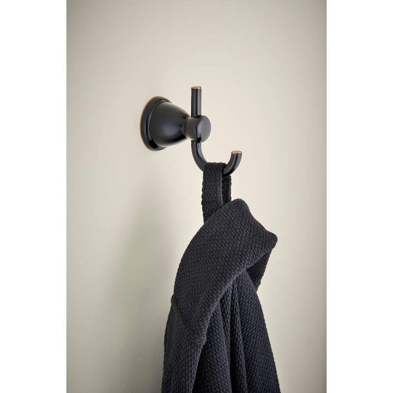Franklin Brass Kinla Towel Hook, Oil Rubbed Bronze, Bathroom Accessories, KIN35-ORB-1 (Pack of 2) 1 (Pack of 2)