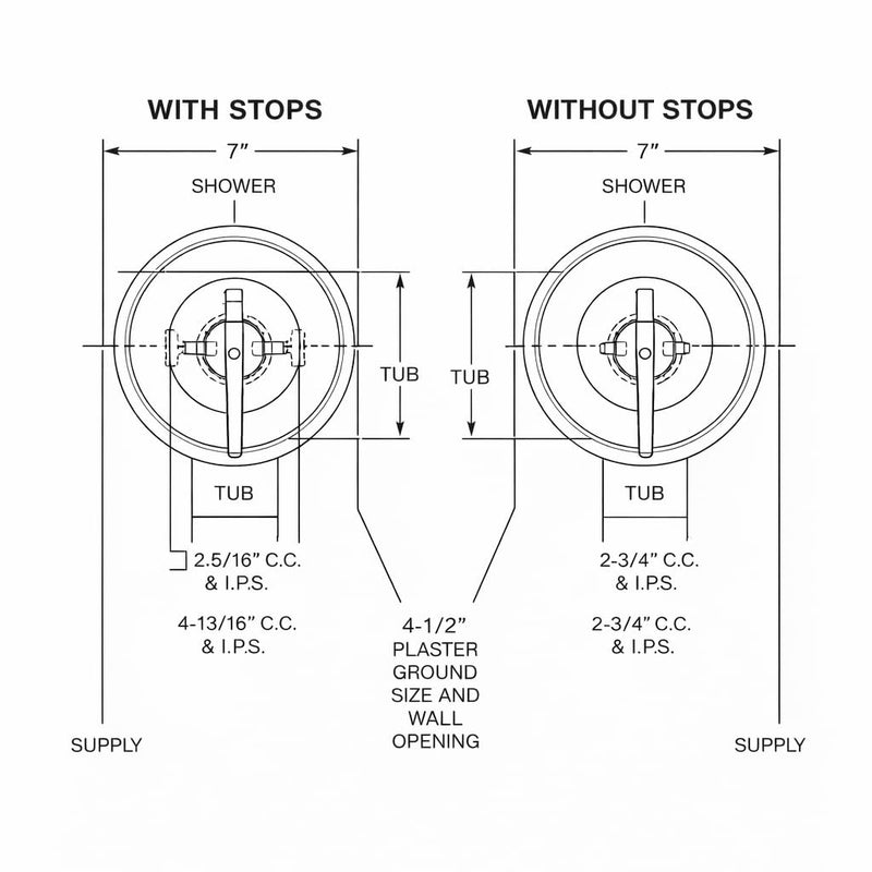 Moen Chateu Chrome Tub/Shower Trim Set Features an Escutcheon and Shower Handle for Easy Water Temperature Adjustment, (Posi-Temp Valve Required), T187
