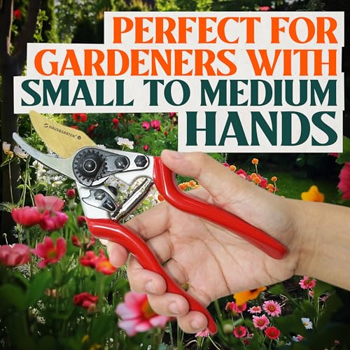 Haus & Garten PrecisionPRO Titanium Bypass Pruning Shears and Replacement Blade Bundle