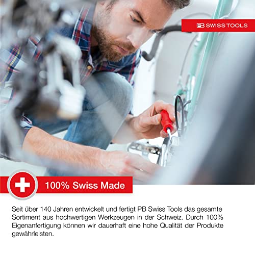 PB Swiss Tools Stubby 8452.M-10 CN Bit Holder Screwdriver Small Ø 10 mm in skin packaging