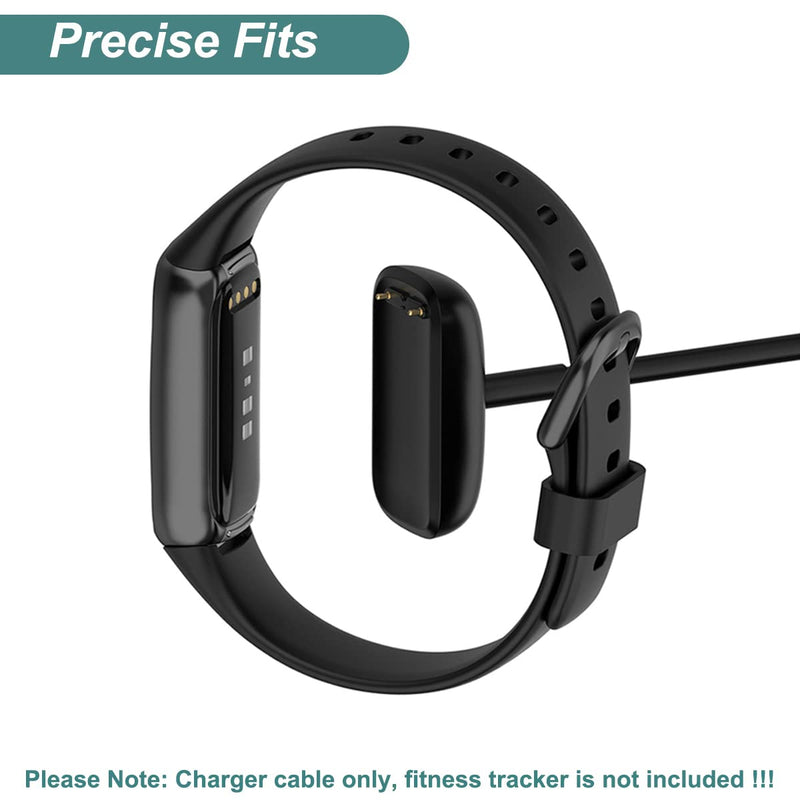 Kissmart Charger for Fitbit Luxe/Charge 6/Charge 5, Replacement Charging Cable Cord for Fitbit Charge 6/Charge 5/Luxe [3.3ft/1m] 1