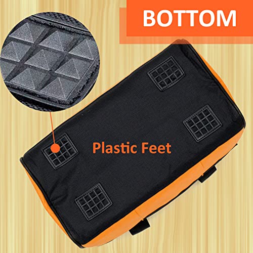 Magnetic wristband 13 inch tool bag set gifts for men for holding screws and hand tools power tools storage woodworking electrician construction
