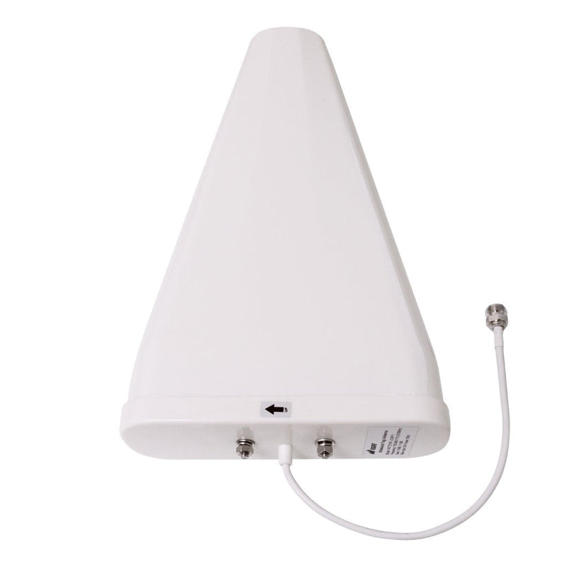 Wide-Band Directional Yagi Antenna with N-Type Connector (600-6000 Mhz) for HiBoost, SureCall, Cel-fi, Wilson Signal Boosters