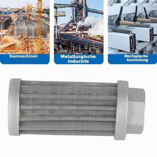 Hydraulic Oil Suction Filter Oil Filter Element Hydraulic Suction Strainer Hydraulic Suction Metal Screen Filter for Generator Automatic