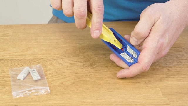 WEICON Tools LWL Fibre Tube No. 2, Stripping Buffer Tubes for Fibre Optic Cables, 1.2 mm - 4 mm Diameter