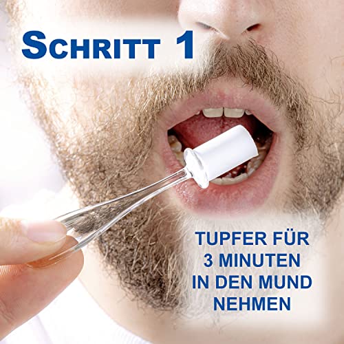 One+Step Multi Drug Test Saliva for 7 Drug Types: THC - Amphetamine - Cocaine - Methamphetamine - Methadone - Opiates - Benzodiazepines - Drug Quick Test Saliva Test - Pack of 2