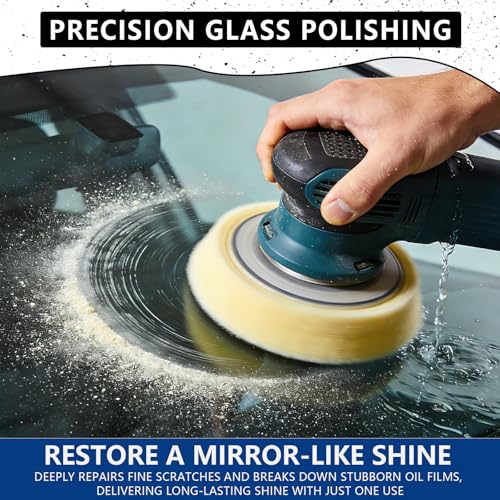 2 Pounds Cerium Oxide Glass Polish & Scratch Remover - High Purity Glass Polishing Compound for Auto Windshield, Mirror & Window Polish, Professional Grade Cerium Oxide Powder (2 lb) 32 oz