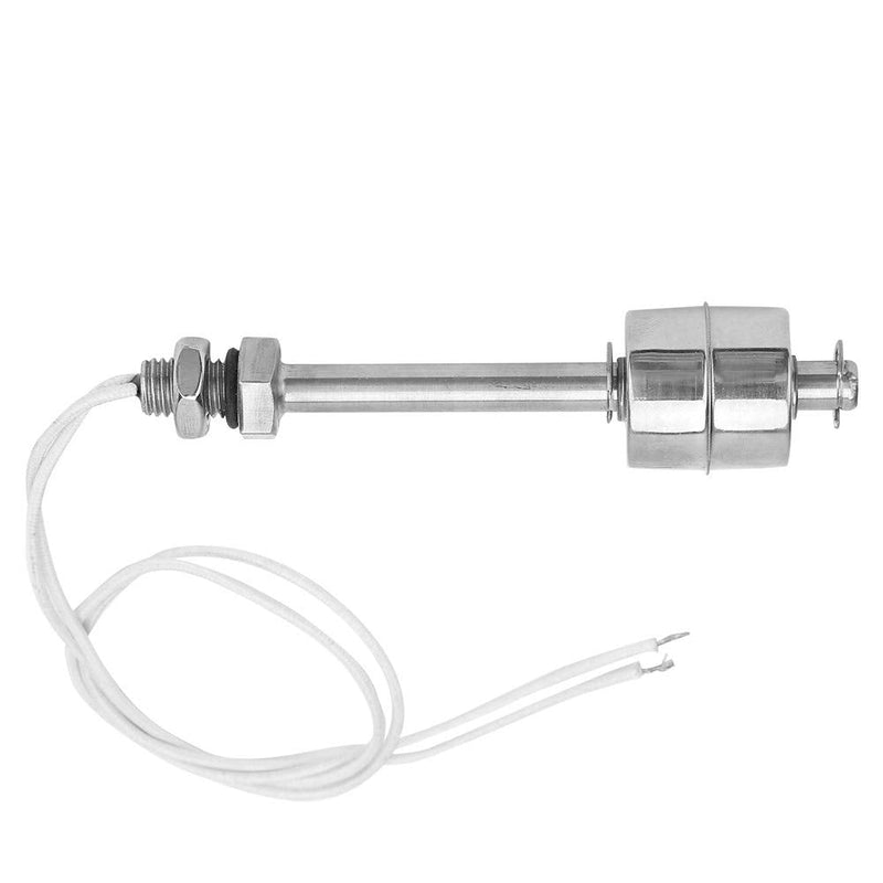 0~220V 100mm Liquid Level Sensor Float Switch, Vertical Stainless Steel Water Float Switch for Fuel Tanks, Water Towers, Water Heaters, Solar Energy and etc.