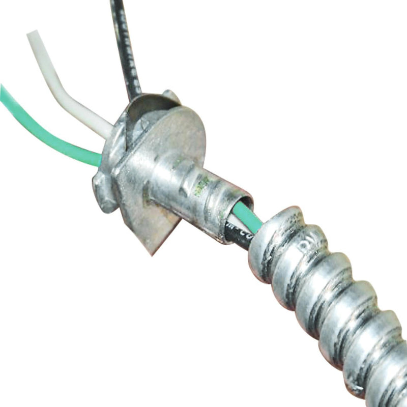 Woods 55082021 3/8 in. x 25 ft. Flex Alum Conduit; Silver