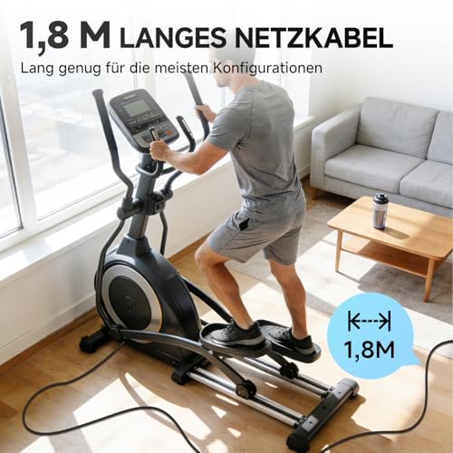 6V 1A 1.8M Power Supply with 8 DC Plugs, DC 6V 1000mA 6W Power Cord for Blood Pressure Monitor, Cross Trainer, Sewing Machine, Trash Can and More - CE Certified 6V 1A mit 8 steckers