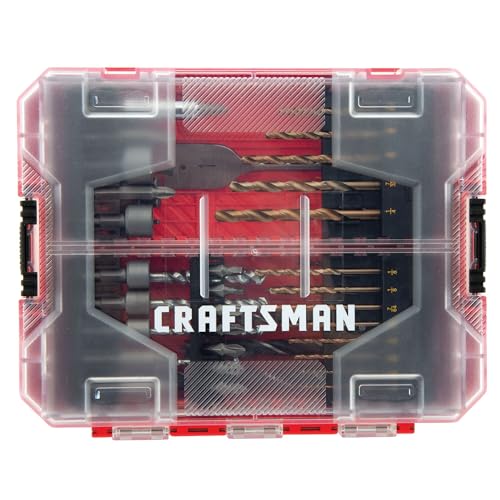 CRAFTSMAN Drill Bit Set 60 Pieces, Impact Driver and Screwdriver Bit Set , Includes Nut Drivers (CMAF1260) One Size