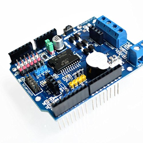 DollaTek L298P Motor Driver Module H Bridge Drive Shield Expansion Board High Performance DC Stepper Motor Controller for Arduino