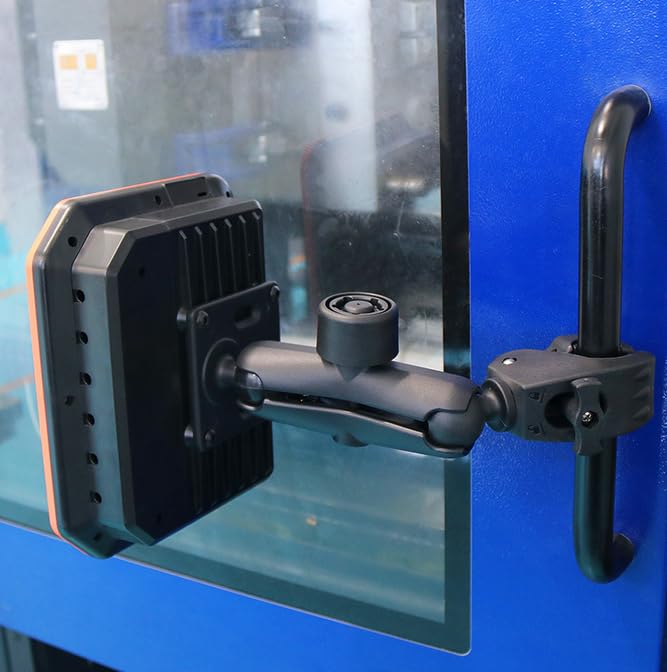 Strg Double Socket Arm for 1.5 Inches/C Size/ 38mm Ball Mounts Accessories, 9.0'' Length Aluminum Alloy Long Arm Powerful Clamp Compatible with RAM Mount, iBolt and More 9" Long (B)