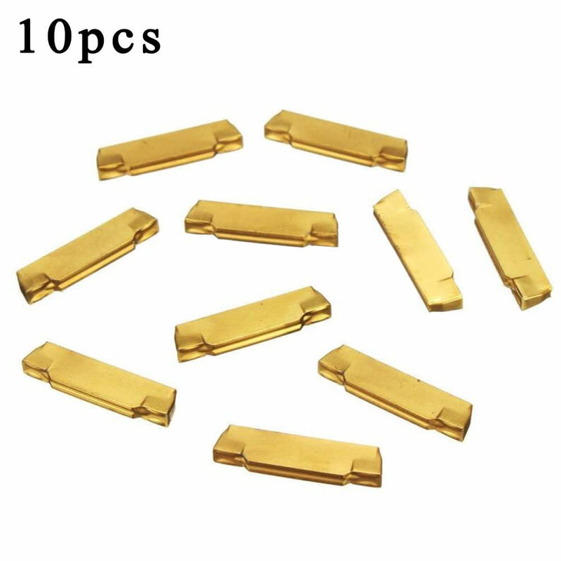 MGMN200-G Carbide Inserts for MGEHR MGIVR Grooves, Pack of 10