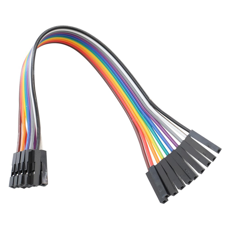 USB Logic Analyzer 24MHz MCU Debugging Tool Logic Analyzer 8 Channel UART IIC SPI with 12 Test Clips and USB Cable for Arduino for ARMFPGA
