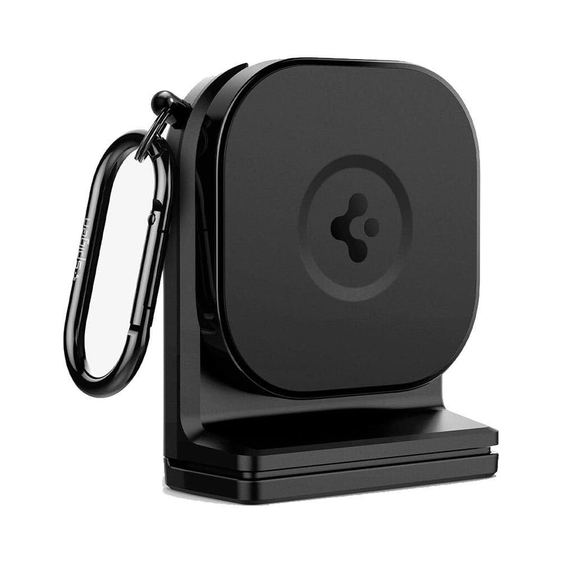 Spigen Airplane MagSafe Phone Mount Travel Essentials and in-Flight Airplane Phone Mount - for iPhones & Galaxy Phones with MagSafe Cases & Pixel Phones with Pixelsnap Black