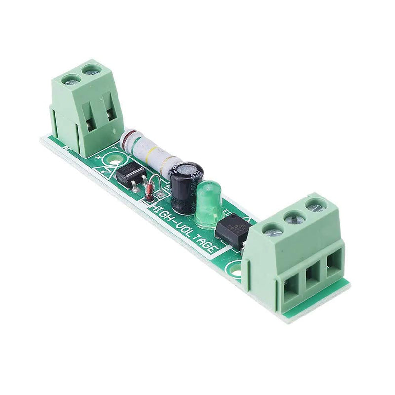 DollaTek AC 220V microcontroller TTL level optocoupler isolation module scm test card for PLC 1 channel