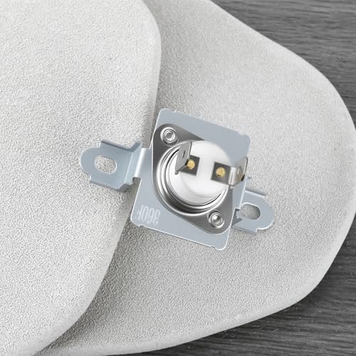 Create idea 2pcs Dryer Thermostat Thermal Fuse 40113801 Compatible with Whirlpool Compatible with Maytag